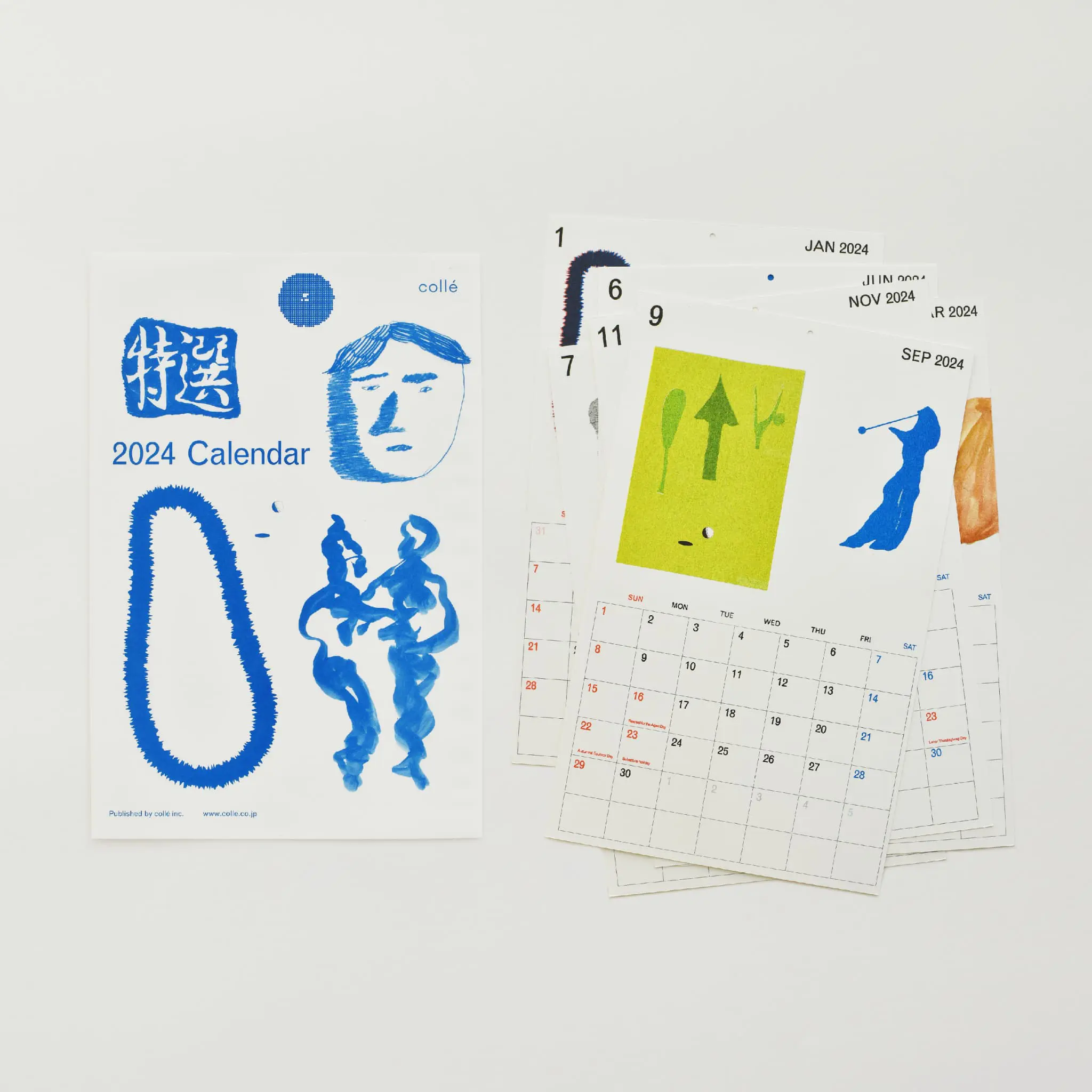 2024 calendar [特選]