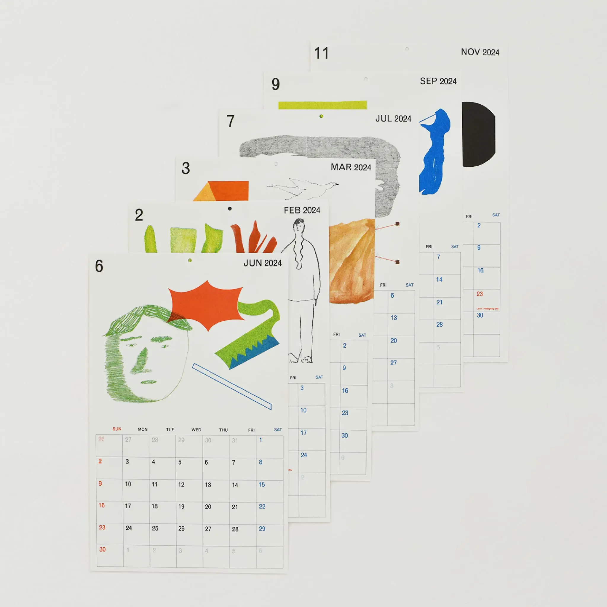 2024 calendar [特選]