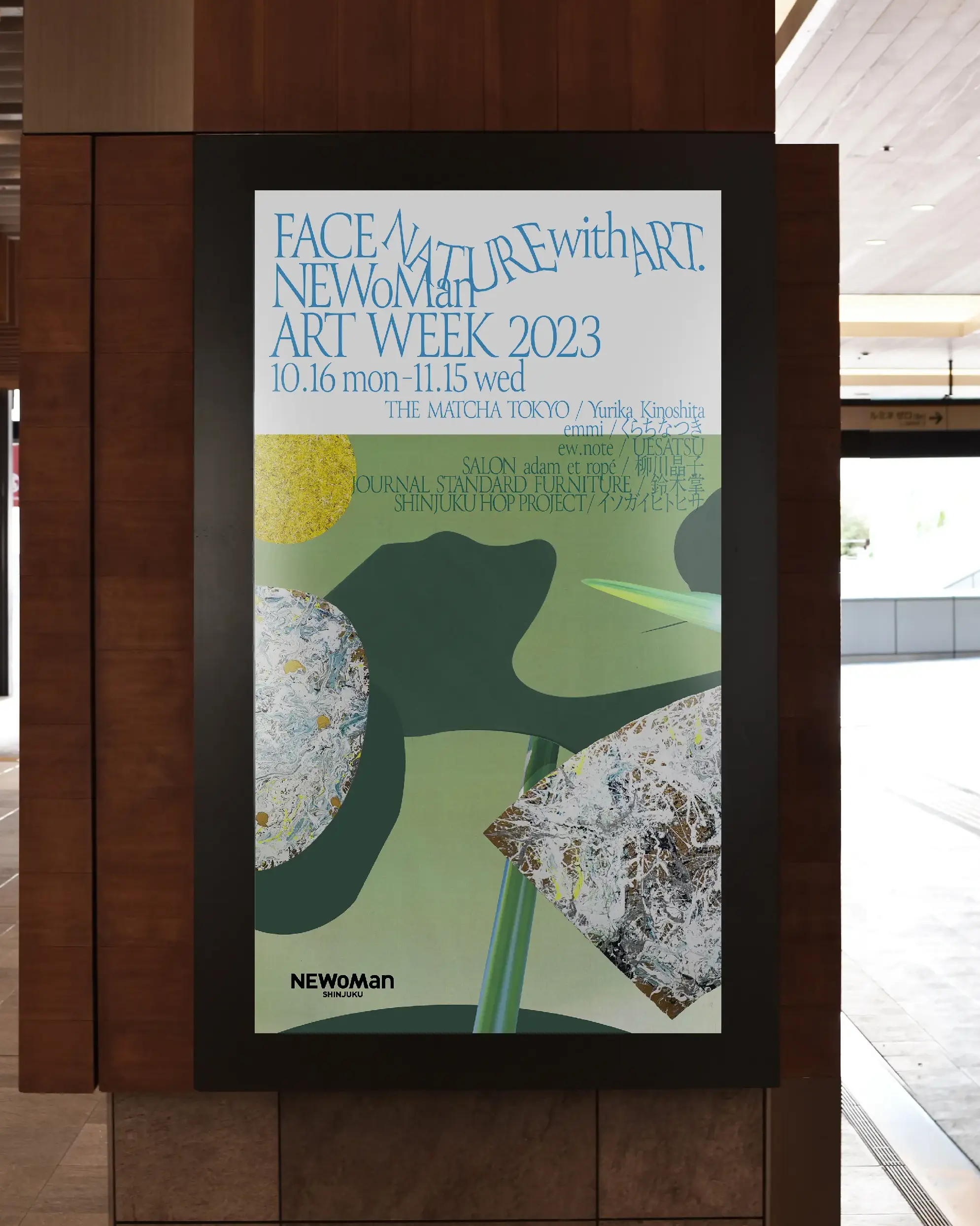 NEWoMan ART WEEK 2023 FACE NATURE with ART