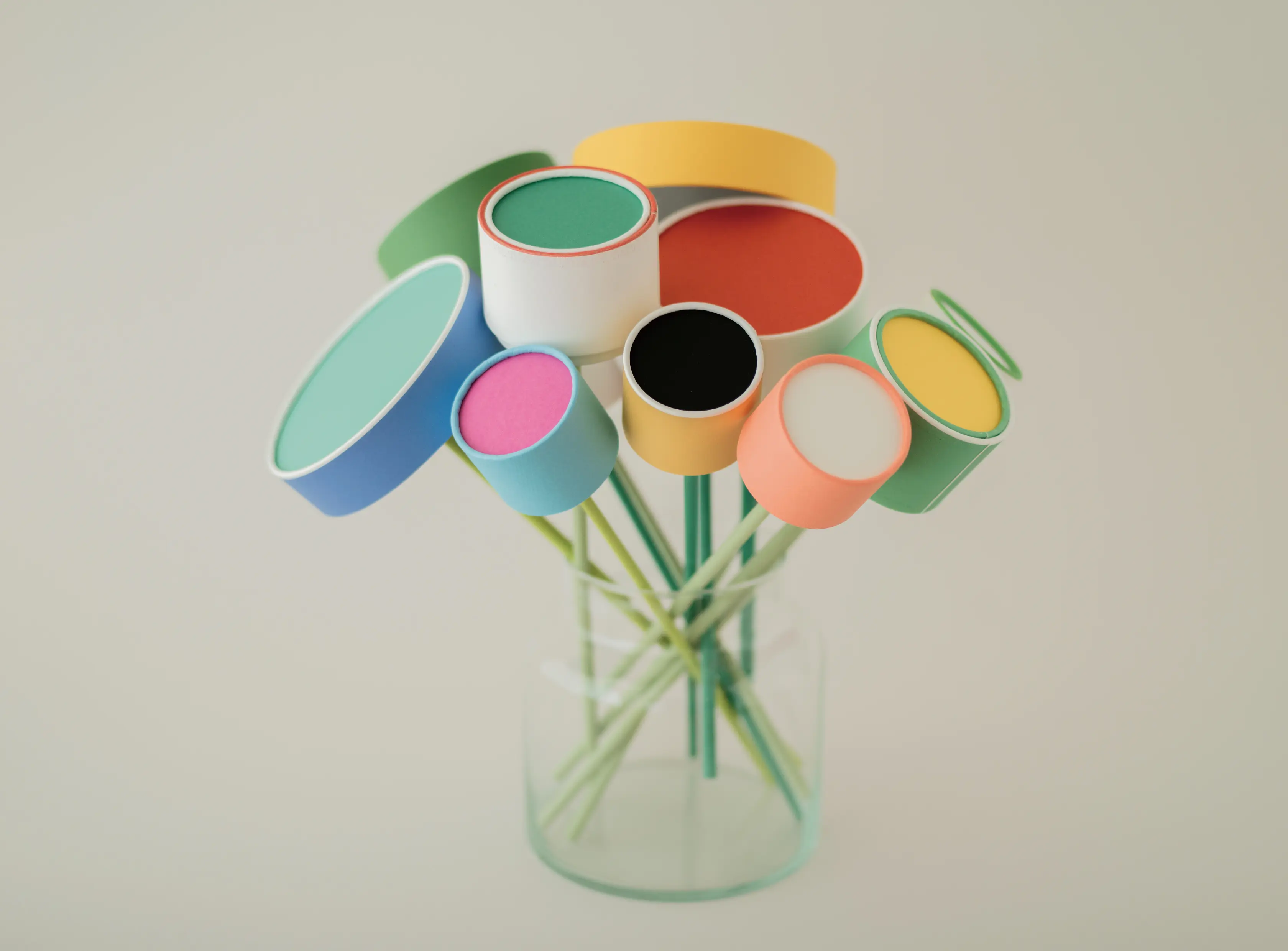 PAPER TUBE FLOWERS - TAKEO PAPER SHOW 2023